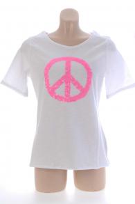 Shirt "PEACE" von Zwillingsherz 
