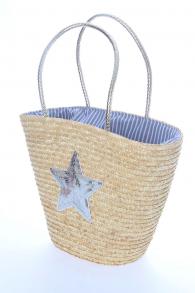 Beach Bag "Star" Blau 