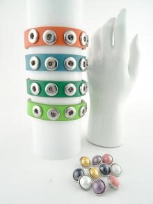 Armband Kunstleder Petit für Click Button / Chunk 